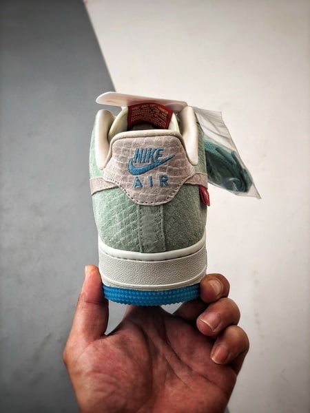 Air Force 1 '07 Low Ano do Dragão Branco e Verde - Vista 3