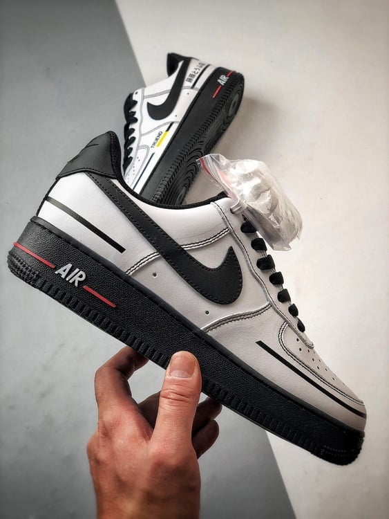 Nike Air Force 1 '07 Low Branco Clássico - Vista 7