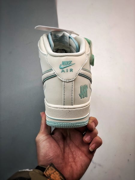 Air Force 1 07 Mid Cinco Faixas Azul Gelo 3M Reflexo - Vista 3