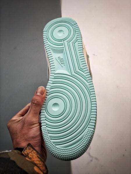 Air Force 1 07 Mid Cinco Faixas Azul Gelo 3M Reflexo - Vista 4