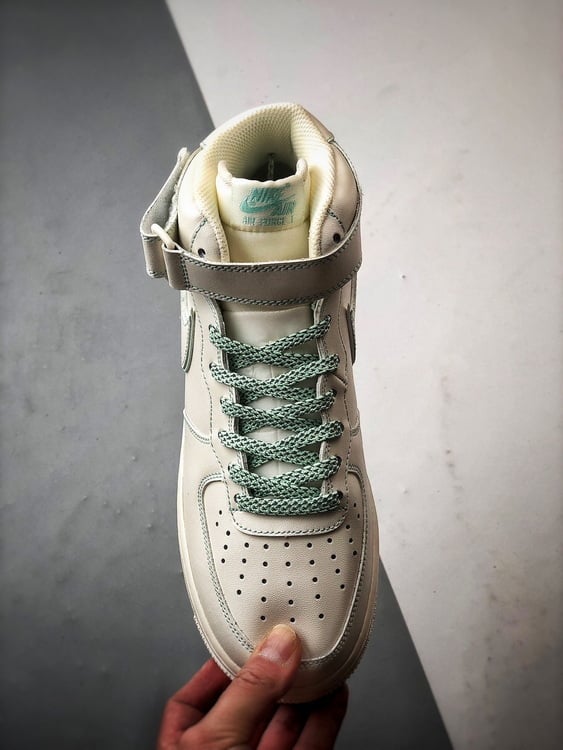 Air Force 1 07 Mid Coelho Verde 3M - Vista 9