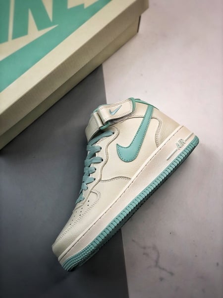 Air Force 1 07 Mid Azul Gelo Caneta - Vista 8