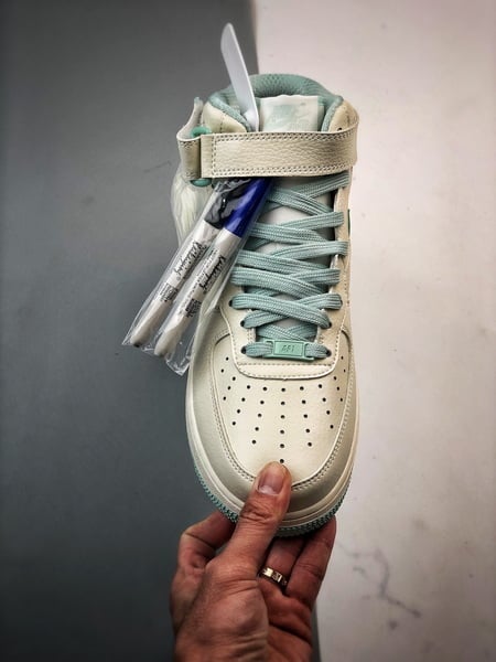 Air Force 1 07 Mid Azul Gelo Caneta - Vista 9