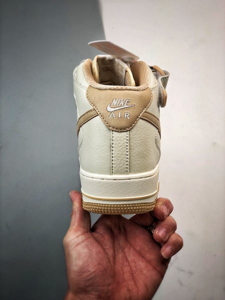 Air Force 1 07 Mid Branco e Caqui Caneta - Vista 3