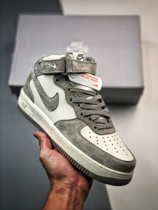 Air Force 1 07 Mid Cinzento Lavanda - Vista 1