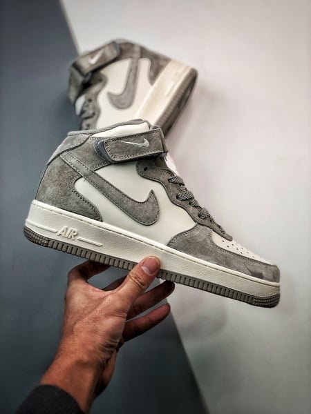 Air Force 1 07 Mid Cinzento Lavanda - Vista 3