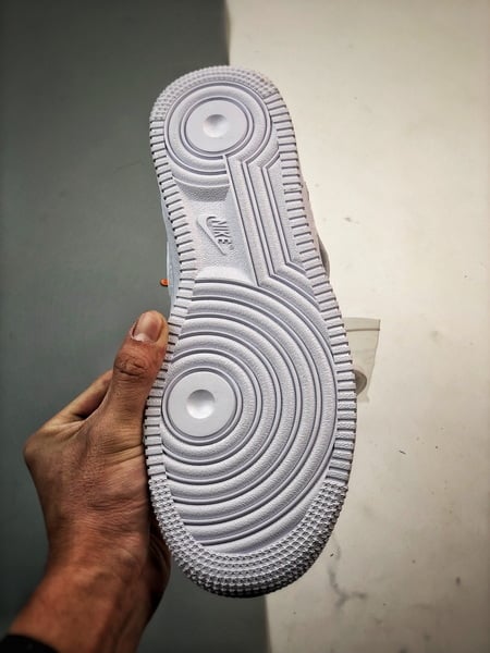 Air Force 1 07 Mid LV Branco Puro Estampado Completo - Vista 4