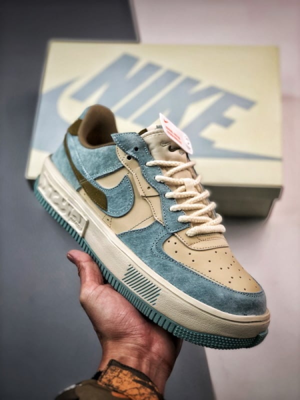 Air Force 1 Fontanka Desconstruido Vintage Azul