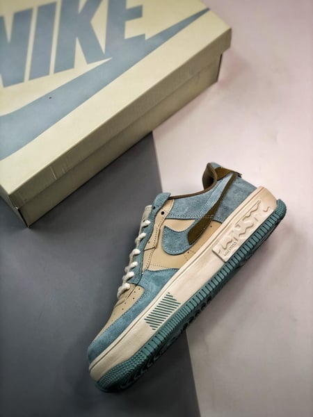 Air Force 1 Fontanka Desconstruido Vintage Azul - Vista 4