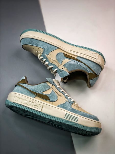 Air Force 1 Fontanka Desconstruido Vintage Azul - Vista 5