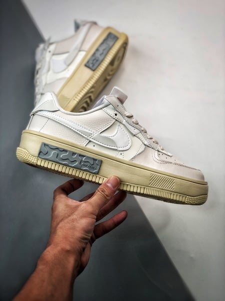Air Force 1 Fontanka Desconstruido Cinzento Claro - Vista 2