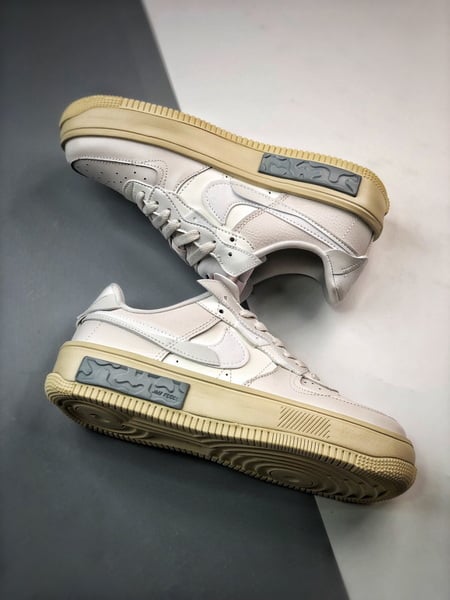 Air Force 1 Fontanka Desconstruido Cinzento Claro - Vista 6