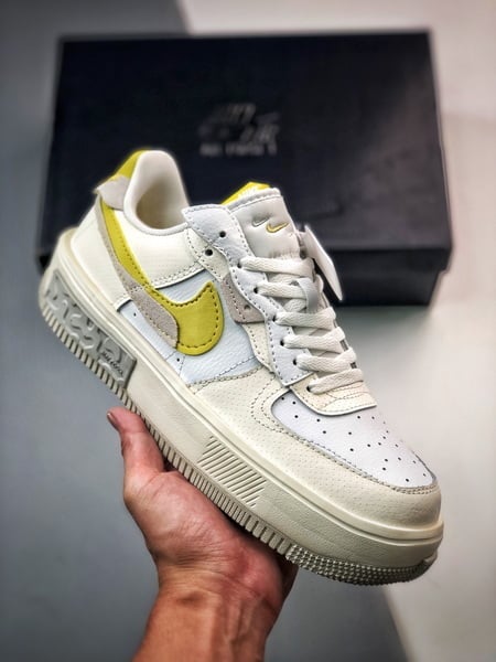 Air Force 1 Fontanka Desconstruido Branco e Limao - Vista 3