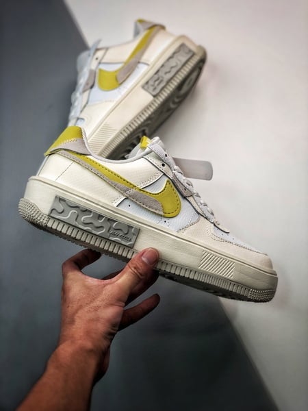 Air Force 1 Fontanka Desconstruido Branco e Limao - Vista 8