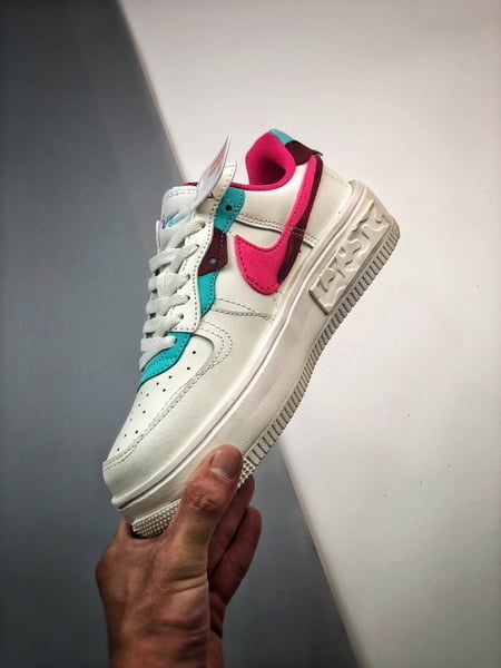 Air Force 1 Fontanka Desconstruido Branco e Roxo - Vista 9