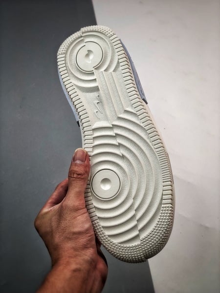 Air Force 1 Fontanka Desconstruido Branco e Azul - Vista 2