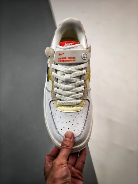 Air Force 1 Fontanka Desconstruido Branco e Azul - Vista 5