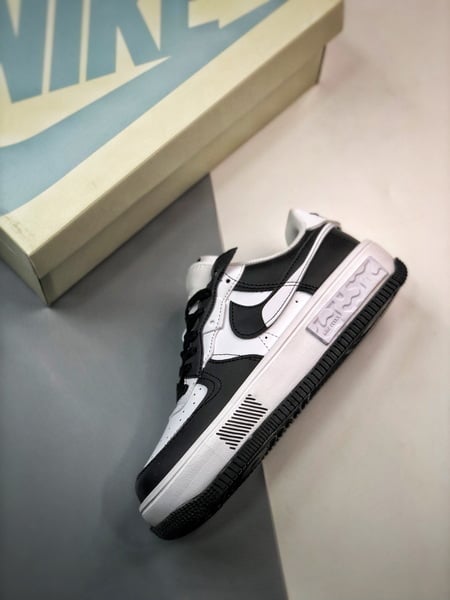 Air Force 1 Fontanka Desconstruido Branco e Preto - Vista 5