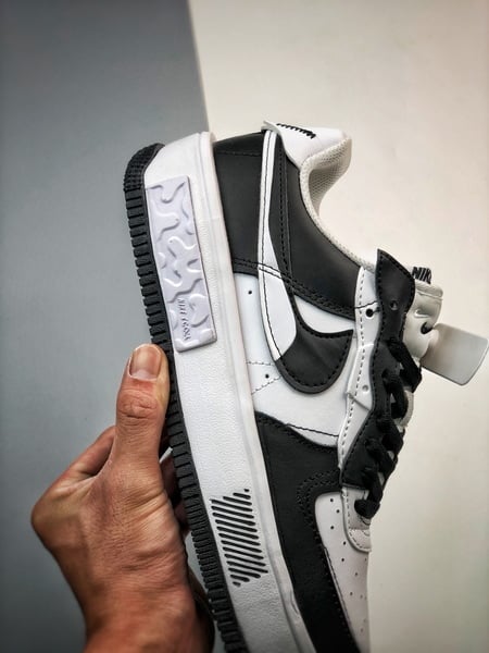 Air Force 1 Fontanka Desconstruido Branco e Preto - Vista 6