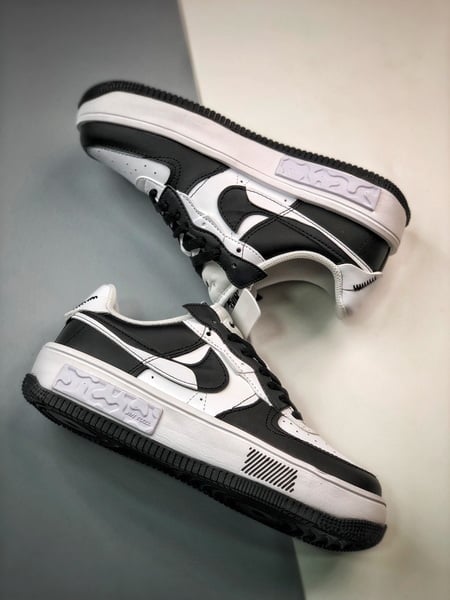 Air Force 1 Fontanka Desconstruido Branco e Preto - Vista 9