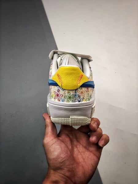 Air Force 1 Fontanka Desconstruido Flores Colorido - Vista 3