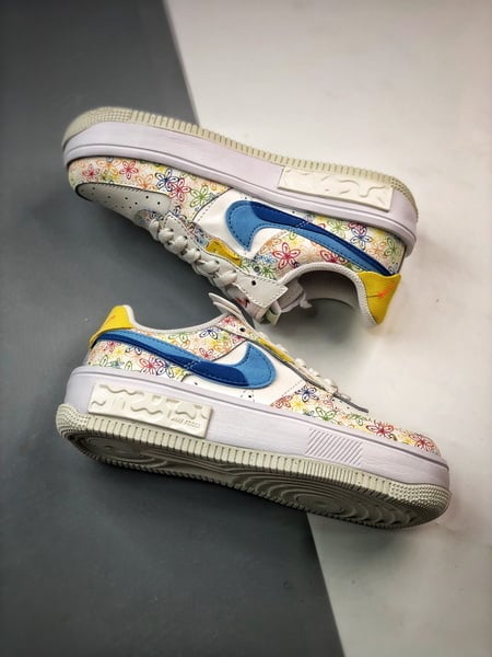Air Force 1 Fontanka Desconstruido Flores Colorido - Vista 6