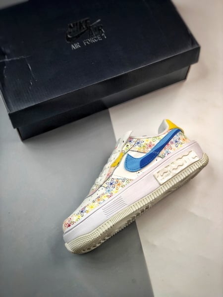 Air Force 1 Fontanka Desconstruido Flores Colorido - Vista 7