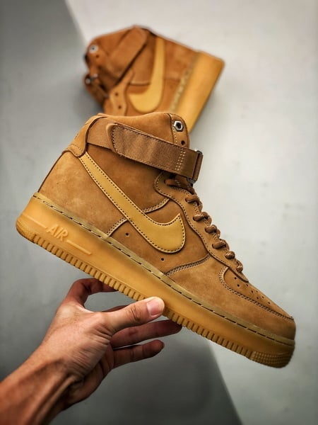 Air Force 1 High FLAX Trigo - Vista 7