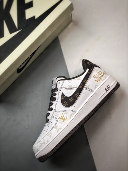 Air Force 1 Low '1V Colaboração Castanho Elfo Noturno - Vista 8