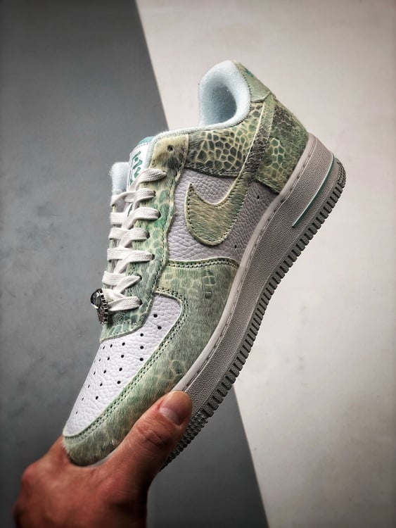 Air Force 1 Low Santai Ao Bing Branco e Azul - Vista 5