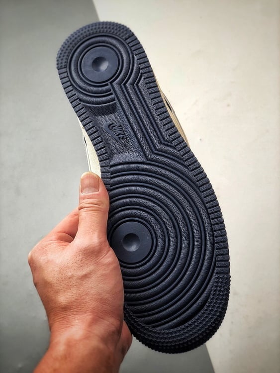 Nike Air Force 1 Low North Face Cinza Azul - Vista 4