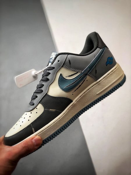 Air Force 1 Low Digimon Cinza e Azul - Vista 5