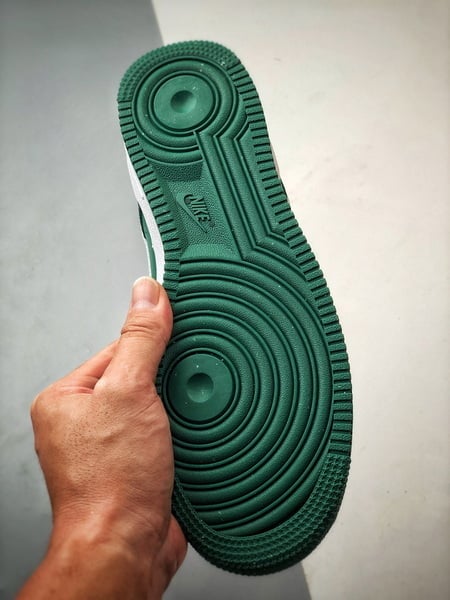 Air Force 1 Low Verde Escuro e Branco - Vista 4