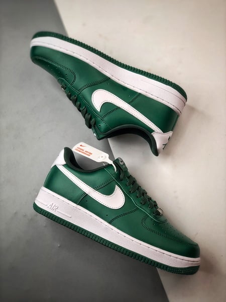 Air Force 1 Low Verde Escuro e Branco - Vista 6