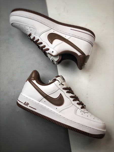 Air Force 1 Low Branco e Marrom - Vista 6