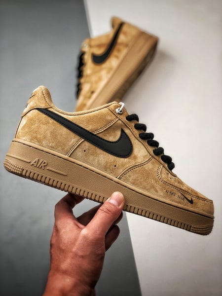 Air Force 1 Low 'By You' Trigo e Preto - Vista 7