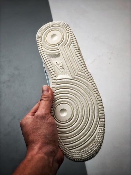 Air Force 1 Low 'By You' Jeans Lavado Azul - Vista 4