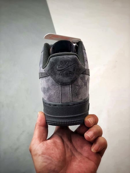 Air Force 1 Low By You Cinza e Preto - Vista 3