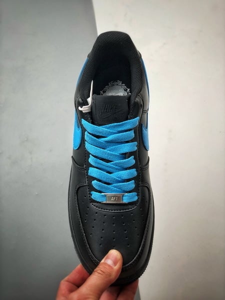 Air Force 1 Low 'By You' Preto e Azul - Vista 9