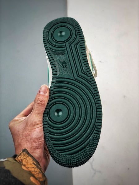 Air Force 1 Mid By You The North Face Sup Branco e Verde - Vista 4