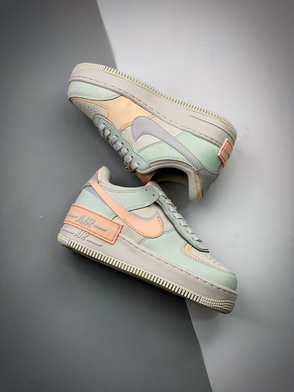 Air Force 1 ShadowVerde Claro Rosa Patchwork - Vista 2