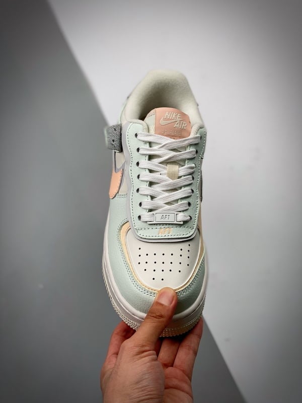 Air Force 1 ShadowVerde Claro Rosa Patchwork - Vista 3