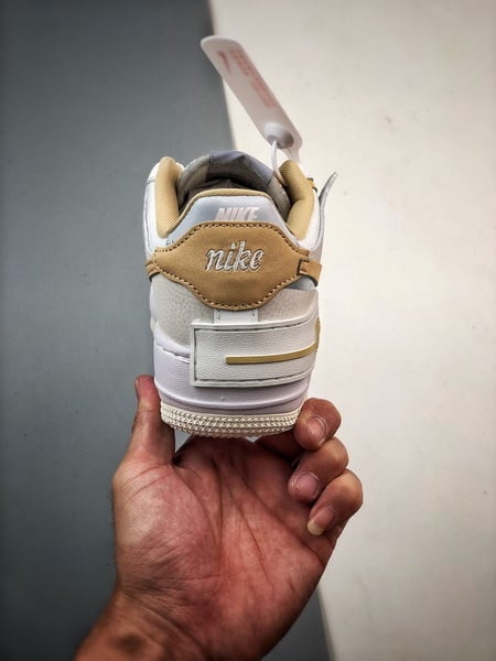 Air Force 1 Shadow Branco Rosa Dourado - Vista 3