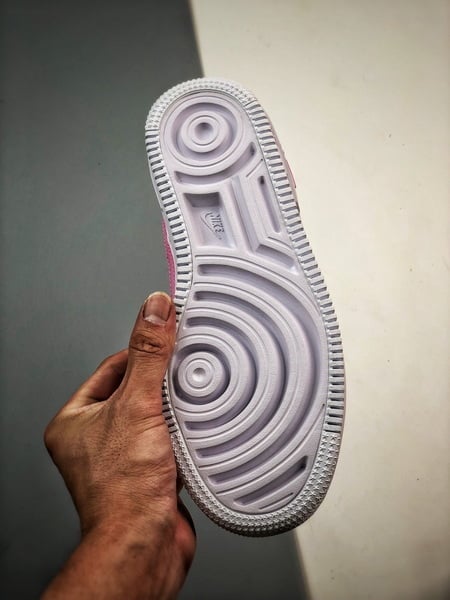 Air Force 1 Shadow Branco e Rosa - Vista 4