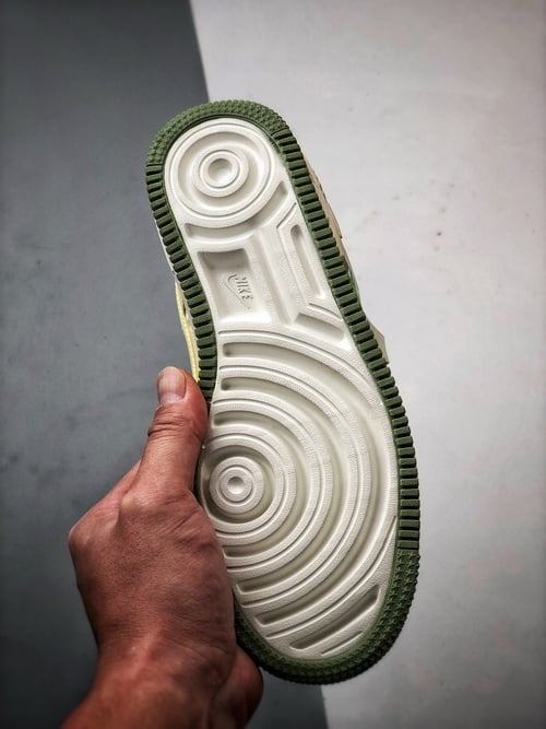 Air Force 1 Shadow Branco Amarelo e Verde - Vista 4