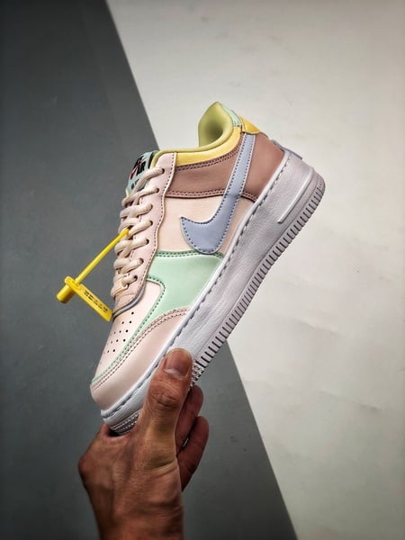 Air Force 1 Shadow Rosa Amarelo e Roxo - Vista 9