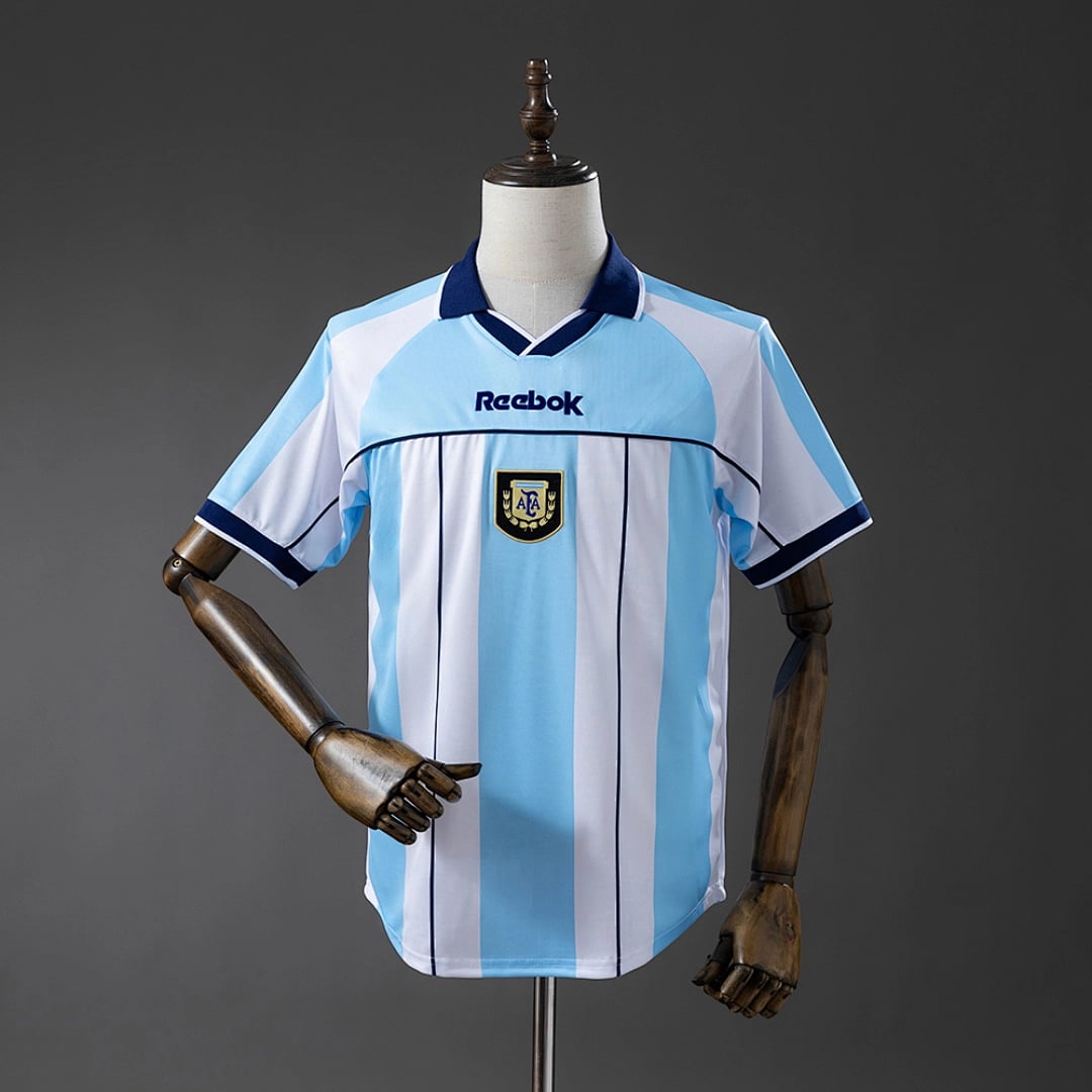 Camisola Principal da Argentina 2000/2001 (Retro) - Vista 1