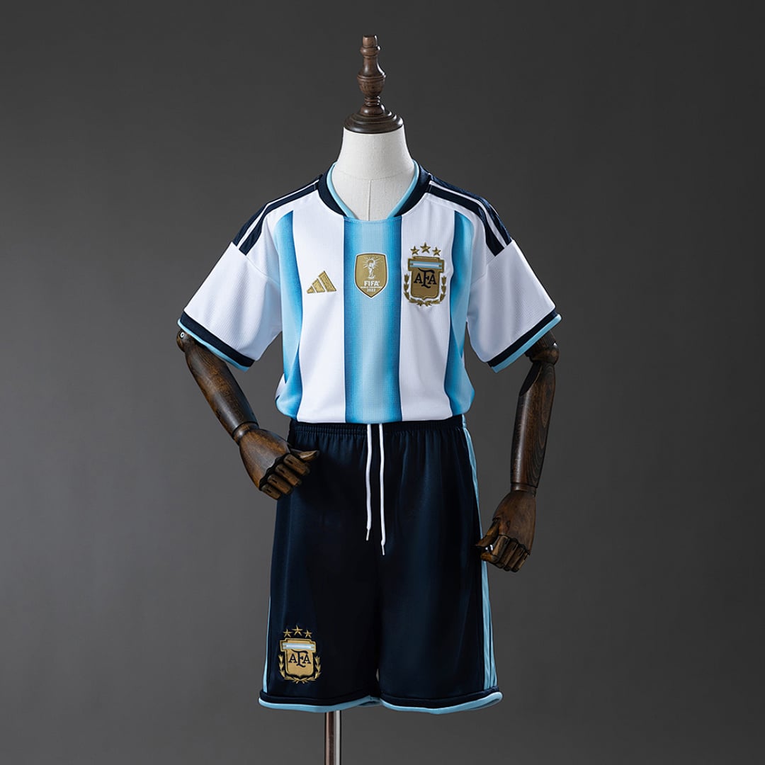 Kit Infantil Seleção Argentina Principal 2026 - Vista 1
