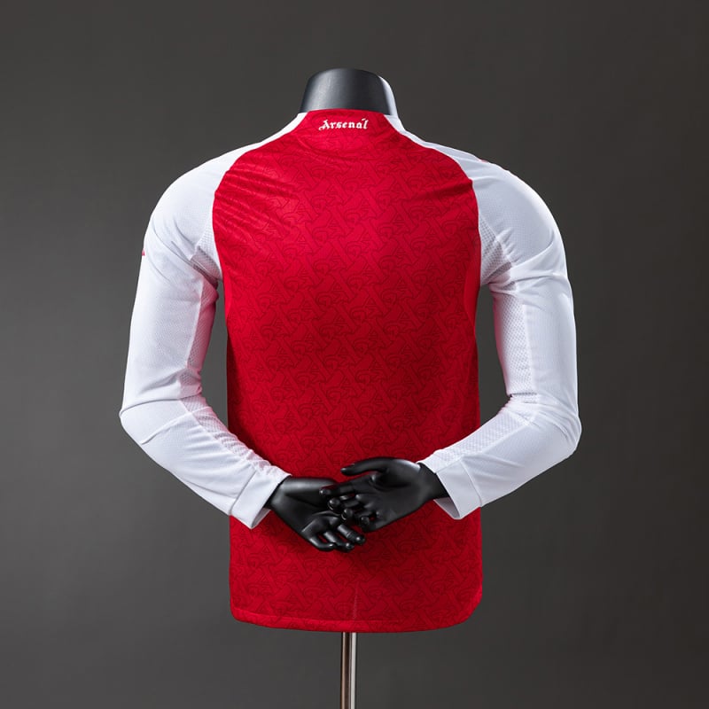 Arsenal 25/26 manga-longa Home versão jogador - Vista 2