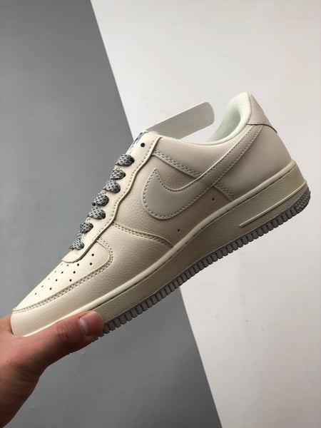 Bape x Air Force 1 Low Branco e Cinza - Vista 5